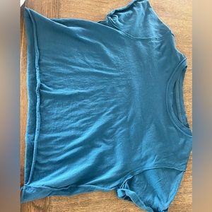 free people cropped shirt size small